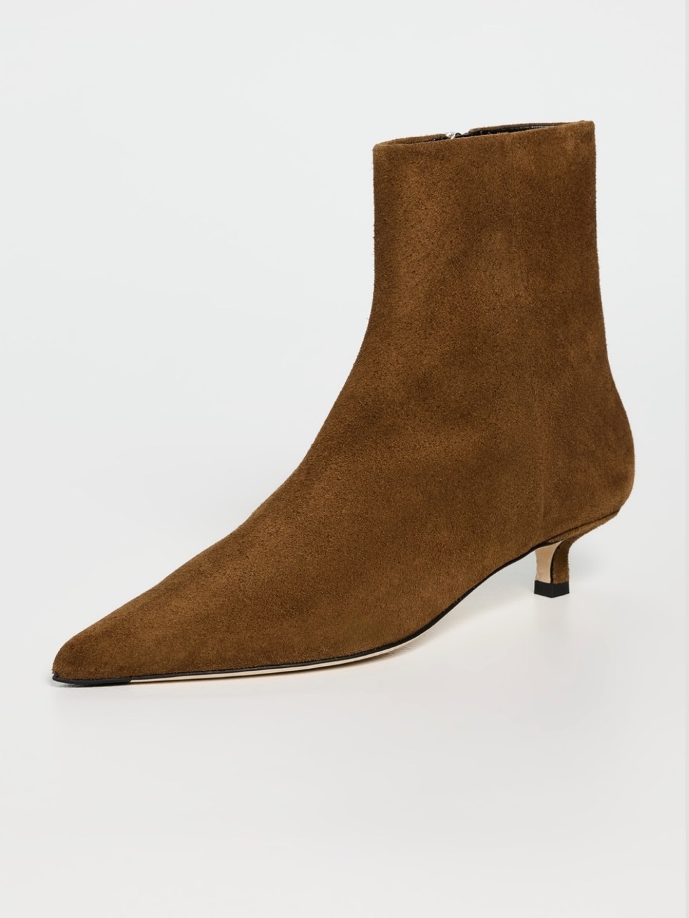AEYDE Sofie Cow Suede Leather Tobacco Boots